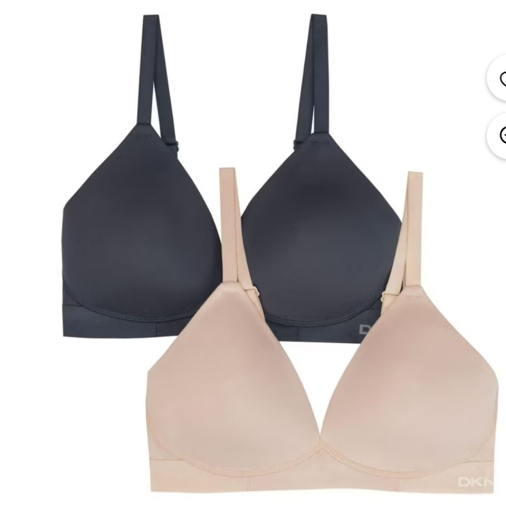 DKNY women's seamless bra 2 pack